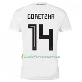 Günstige Fußballtrikots Deutschland Goretzka 14 WM 2018 Heimtrikotsatz kaufen